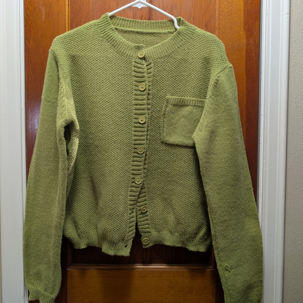 Olive Green Women's Sweater